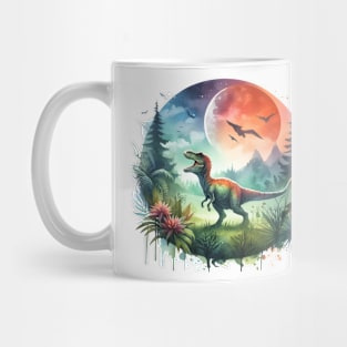 Dinosaur in nature Mug